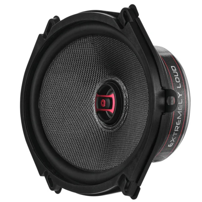 DS18 5x7120W RMS 3-Ohm 2-Way Coaxial Speaker pair w/ Fiber Glass Cone EXL-SQ5.7