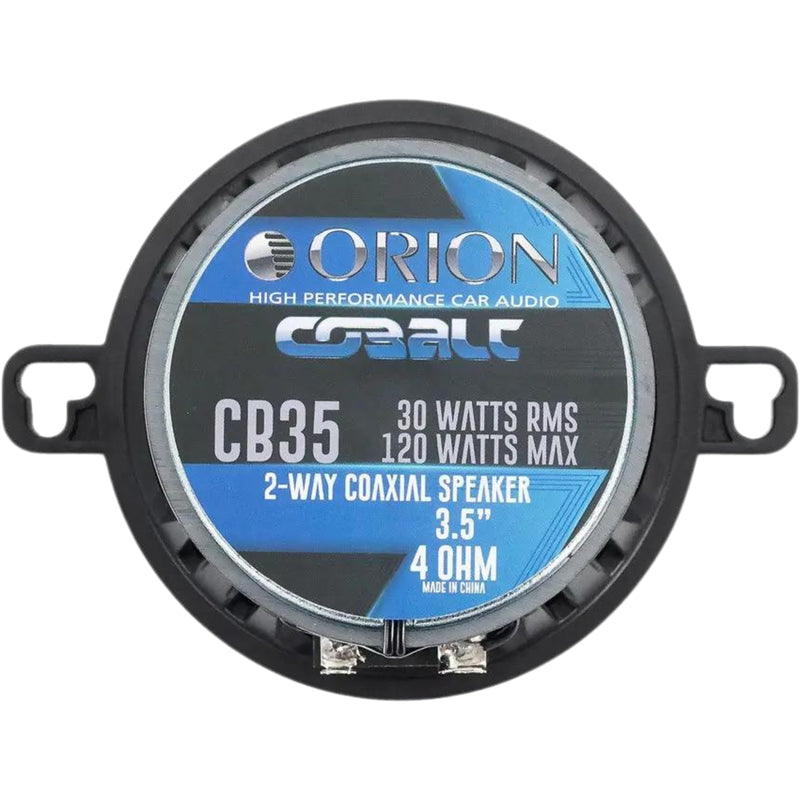 3.5" 30W RMS | 120W Peak 4-Ohm 2-Way Coaxial Speakers ORION COBALT Series / CB35