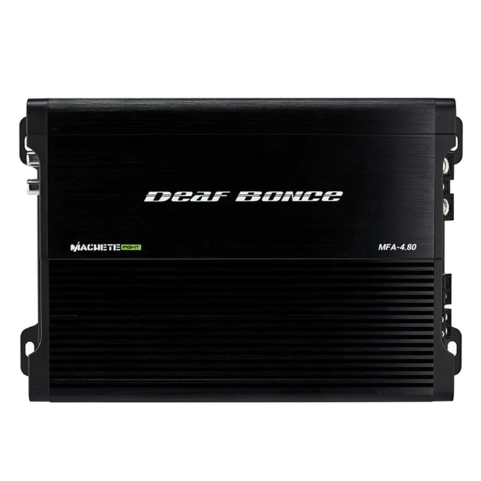 Deaf Bonce Machete Fight Amplifier 4 Channel 120 Watt RMS Class D MFA-4.80