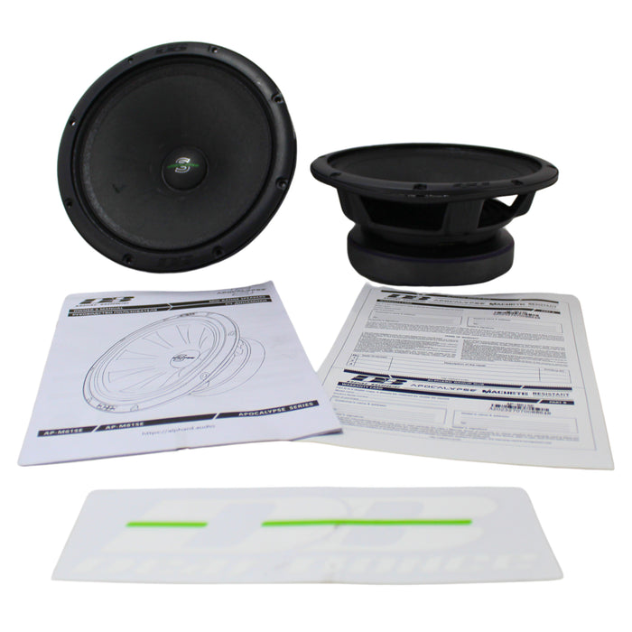 Deaf Bonce Apocalypse 6.5" Midrange Speakers 520W 4-Ohm AP-M61SE OPEN BOX