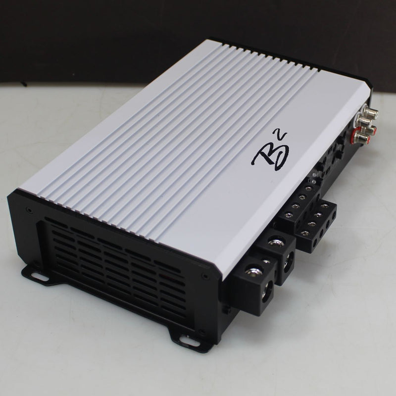 RAGE Series 1.2K 4-Channel 1200 Watt 2-Ohm Full Range Class D Amplifier OPEN BOX