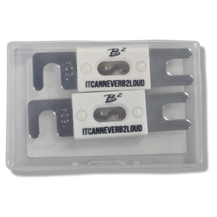 B2 Audio 150A ANL High Temperature Ceramic Fuse Pair B2-ANL-150