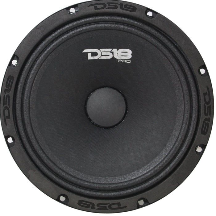 DS18 Pro 8" 580W Max Mid Range Loud Speaker 4-Ohm PRO-GM8.4