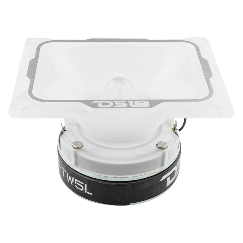 DS18 1.5" Aluminum 4-Ohm Vc Super Bullet Tweeter 250 Watt RGB LED Light PRO-TW5L