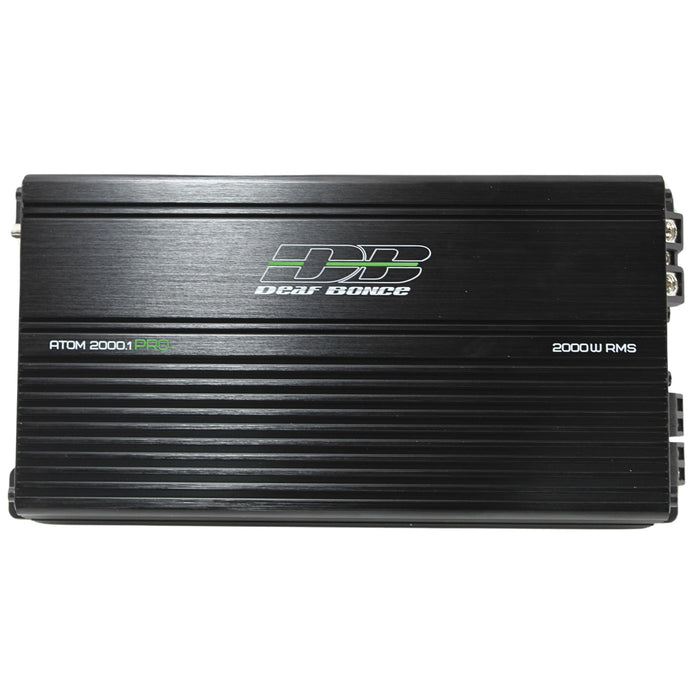 Deaf Bonce Apocalypse 2000W RMS 1 Ohm Class D Monoblock Amplifier ATOM PRO 2000.1
