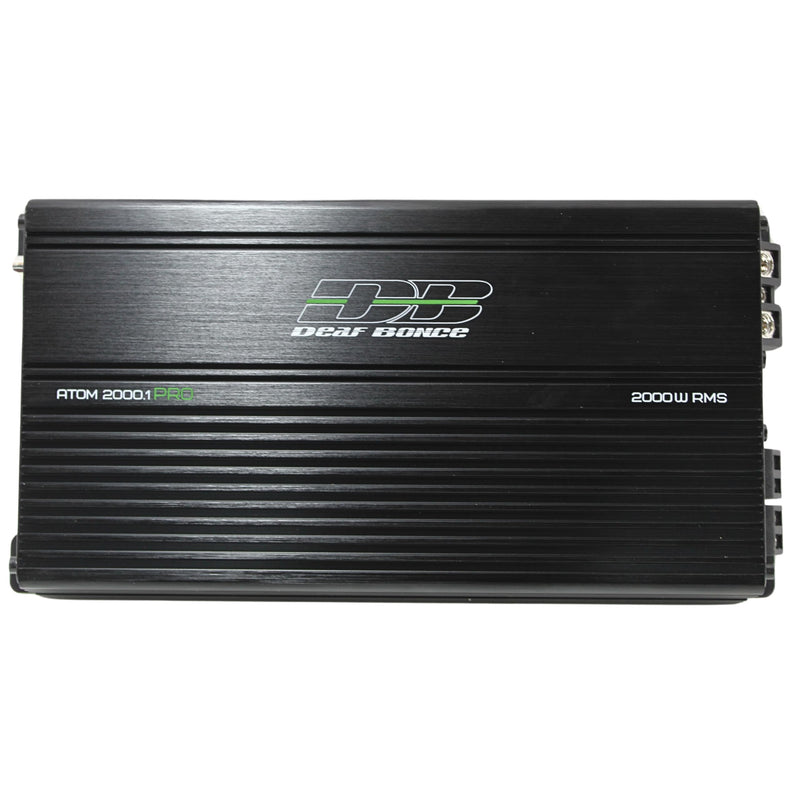 Deaf Bonce Apocalypse 2000W RMS 1 Ohm Class D Monoblock Amplifier ATOM PRO 2000.1
