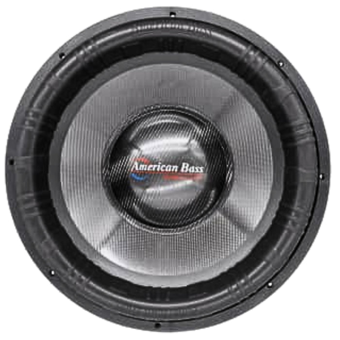 American Bass Godzilla Green/Black 15" Dual 1 Ohm 12000W Peak Sub GODZILLA-15-D1