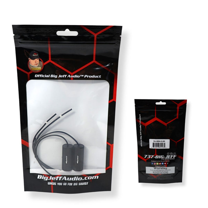 Tweeter Capacitor High-Pass Filter Bass Blockers 5.6kHz 4 Ohms 50 Watt 2-Pack