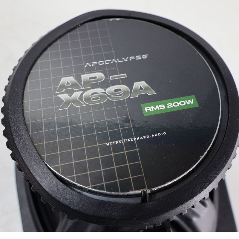 Deaf Bonce 6X9" Coaxial 200W RMS 4-Ohm Apocalypse Speakers W/ Grills OPEN BOX