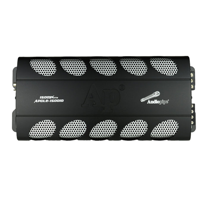 Audiopipe 1500W 1 Ohm Class D Monoblock Car Audio Digital Amplifier APCLE-15001D