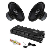 Audiopipe 12" Subwoofer and 1500W Amp Combo – Front View of TS-PP3-12-D4 and APMQ-1500