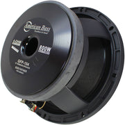 American Bass GFP104 Godfather 10” 400W RMS 4 Ohm Midrange Speaker back side view