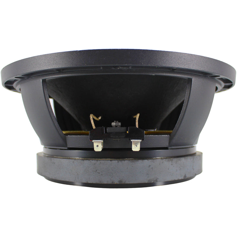 American Bass GFP104 Godfather 10” 400W RMS 4 Ohm Midrange Speaker magnet down side view