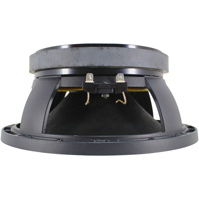 American Bass GFP104 Godfather 10” 400W RMS 4 Ohm Midrange Speaker side botom up view