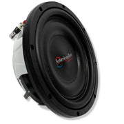 American Bass TITANIUM-1044 10” 500W RMS Dual 4 Ohm Shallow Subwoofer main image front side view
