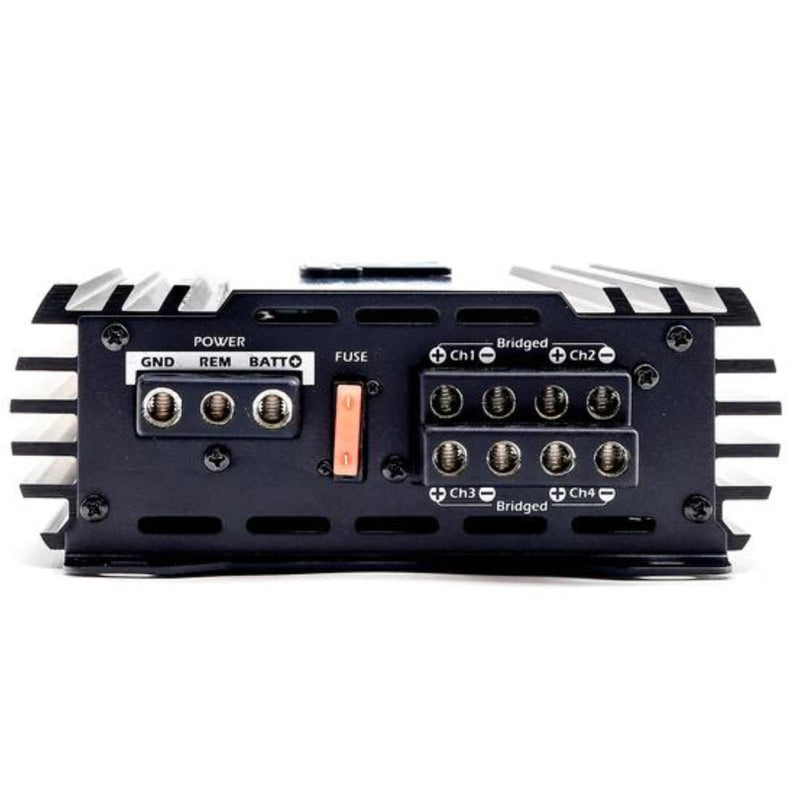 American Bass VFL 150 Watt 2-Ohm Stable Compact 4-Channel Amplifier HYBRID-150.4