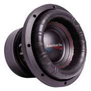 front side view of American Bass XFL 10" 1500W RMS Dual 4 Ohm Car Subwoofer