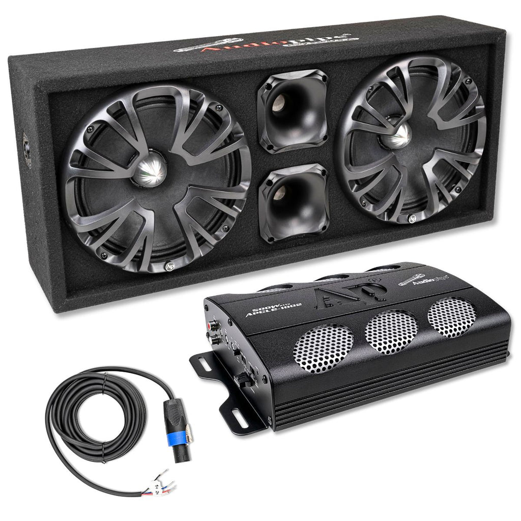 TENBOXxChah ChahxLee/SET UP サイズ2 AudioPipe_loaded_dual_10-