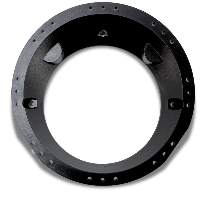 front top down view of Audiopipe 6.5" to 6.75" Harley Davidson Speaker Adapter Ring Pair RING-HD-9813