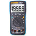 View of lit up Audiopipe Non-Contact Voltage Digital Multimeter | True RMS front