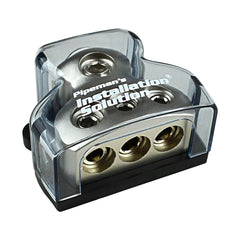 Audiopipe 0GA or 4GA Input 3x 4GA or 8GA Output Power Distribution Block IS-1034