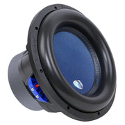Get powerful bass with the Audiopipe TXX-BDD2-12 12" subwoofer, featuring 800W RMS, dual 4 ohm coils, a double-stack magnet and a reinforced composite cone Subwoofer Side View Image
