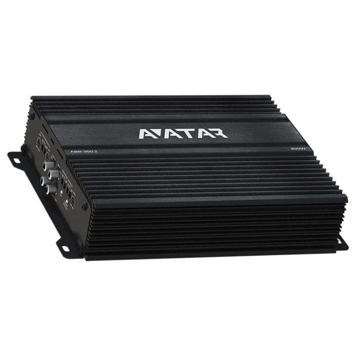 Upgrade your car audio with the Avatar ABR-350.2, a 350W 2-channel AB amplifier delivering clean sound, compact size, and flexible tuning. Top Amplifier View
