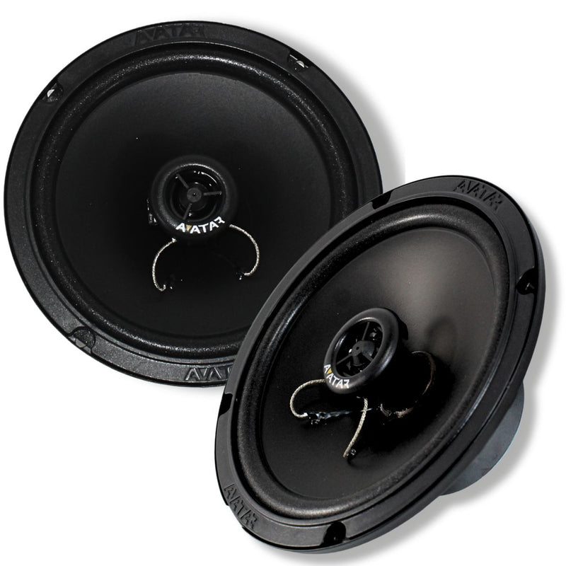front fiew of Avatar XBR-613 | 6.5" Coaxial Car Speakers 50W RMS / 100W Peak