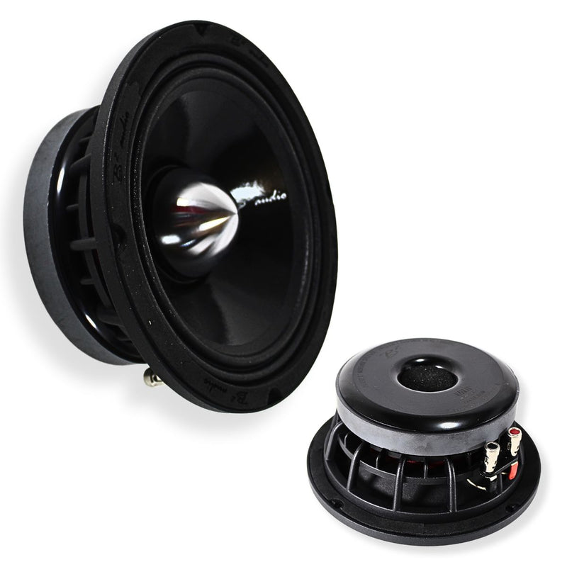 The B2 Audio RAGE6P V2 delivers higher rigidity, better cooling, and powerful clarity. 6.5 inch 4 ohm 120W RMS pair. Speaker Pair View