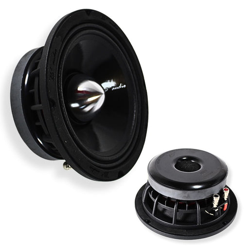 The B2 Audio RAGE6P V2 delivers higher rigidity, better cooling, and powerful clarity. 6.5 inch 4 ohm 120W RMS pair. Speaker Pair View
