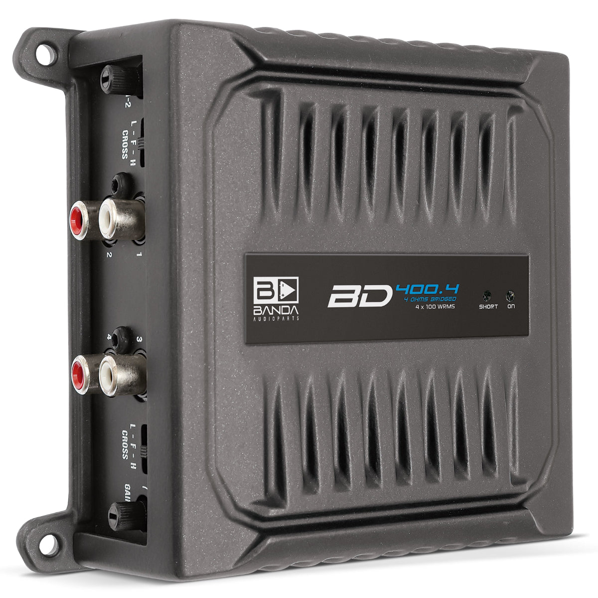 BANDA アンプ　2個セット Banda BD-400.4 4-Channel 400W RMS Amplifier – Compact Power