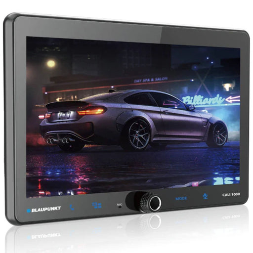 Upgrade your ride with the Blaupunkt Cali 1000 10.1" Floating Touchscreen Stereo. Wireless CarPlay, Android Auto, and DSP sound. Radio Display View