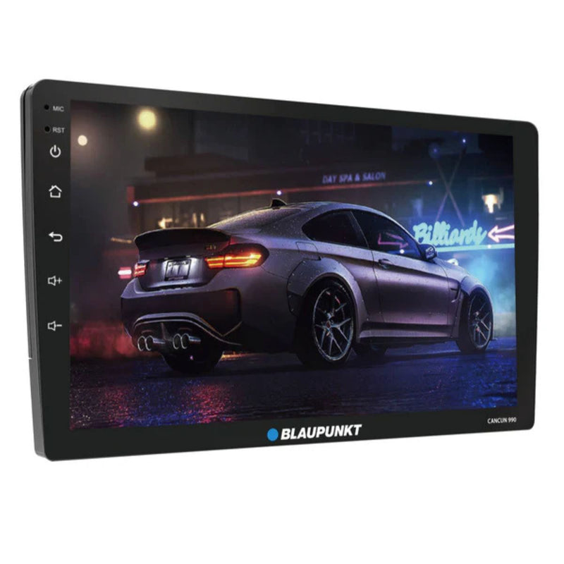 Upgrade your car with the Blaupunkt Cancun 990. 9" QLED display, Wireless CarPlay & Android Auto, DSP audio, and Bluetooth built-in. Radio Display View