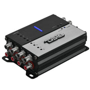 4-in/8-out DSP with Bluetooth app control, 96kHz/32-bit AKM DSP, 31-band EQ per channel, crossover, limiter, up to 3.3V output, 101dB S/N DSP Top Profile View