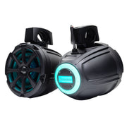 Upgrade your boat or ATV sound with DD Audio MCA-106B 6.5" active marine speakers featuring DSP tuning, RGB lighting, and rugged IPX6 design. Speaker Pair View