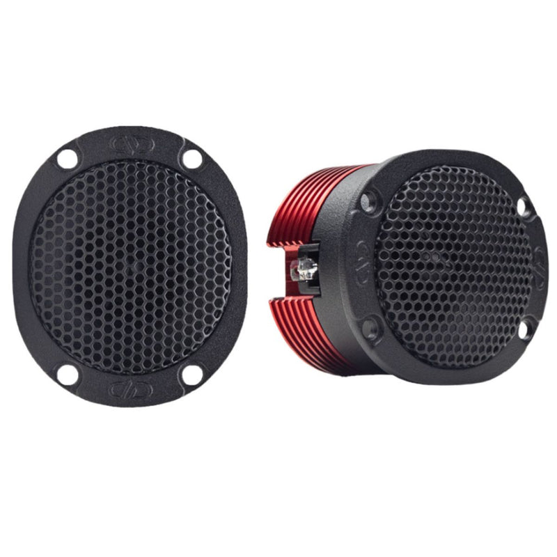 DD Audio VO-B1c 1 Inch Bullet Tweeter Pair with Titanium Diaphragm and Neodymium Motor