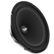 Front Side View of DS18 8” 200 Watt RMS 4-Ohm High-Sensitivity Pro NEO Mid Loudspeaker 8PRO400NMR-4