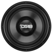 Replacement recone kit for the DS18 CARBON18.2D 18" Dual 2-Ohm subwoofer. Designed for rebuilding and repairing compatible carbon fiber series subs. Recone Front View