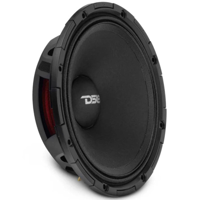 DS18 PROJECT360 6.5 recone kit with rotating lock design for fast, tool-free speaker repair. Restore performance instantly, no glue, no downtime. Speaker Side Angle View