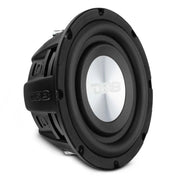 Front side view of DS18 PSW8.4D 8 Inch Shallow Marine Subwoofer | 400W RMS Dual 4 Ohm Main image