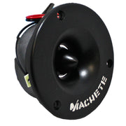 Deaf Bonce MACHETE Black 30W RMS 4-Ohm High Frequency Bullet Tweeters / MT-102 front  side angle view