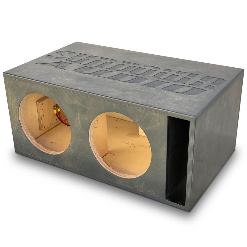 Dual 10" Birch Ported Subwoofer Box for Sundown v6 NS Series