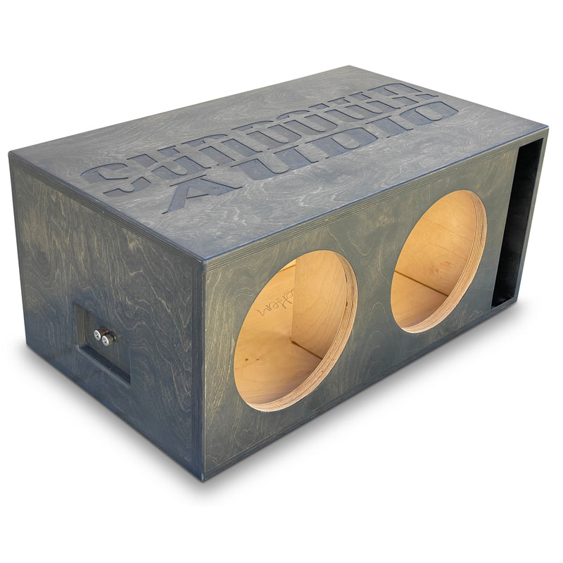 Dual 12" Birch Ported Subwoofer Box for Sundown v6 NS Series