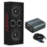 The VOC8LD PK delivers dual 8 inch mids, dual bullet tweeters, a full range FRP 1.2K4 amp, and a Speakon. Shop now. Full Package Image