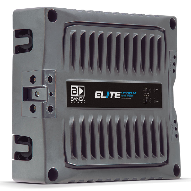 Banda ELITE Line Full Range 4000 Watt 2-Ohm 4-Channel Brazilian Amplifier