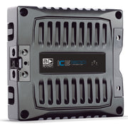 Front view of ICE-X-1601 car audio amplifier – high-performance, clean design, available at Big Jeff Audio.