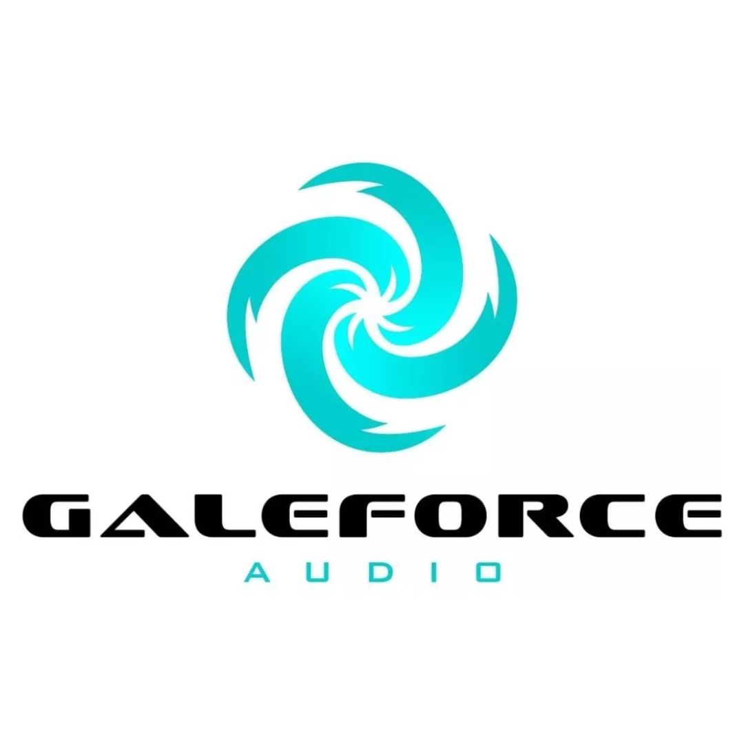 Galeforce Audio Logo on a white background