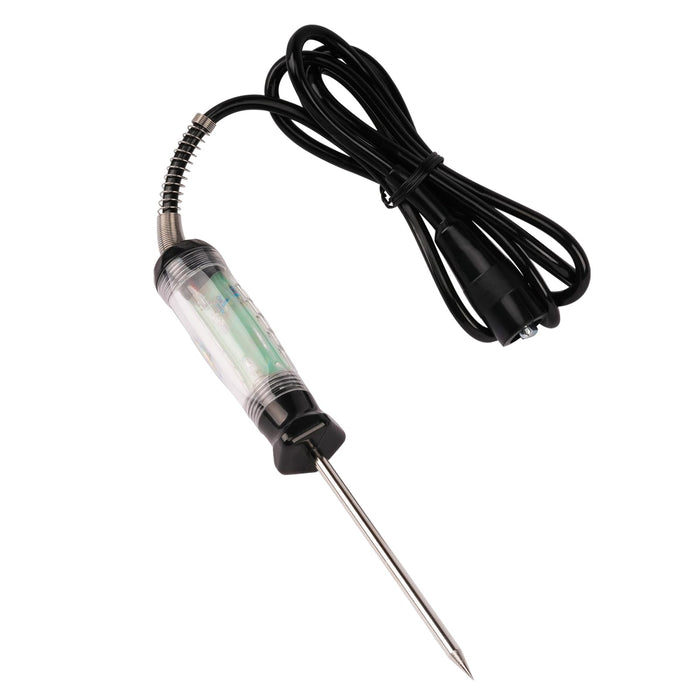 Heavy Duty 6–24V DC Circuit Tester | ICT-120 LED Voltage Probe top side angle