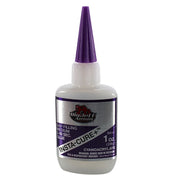 Insta-Cure+ CA Glue | Gap Filling Fast-Set Adhesive by Big Jeff Audio Front view bottle info