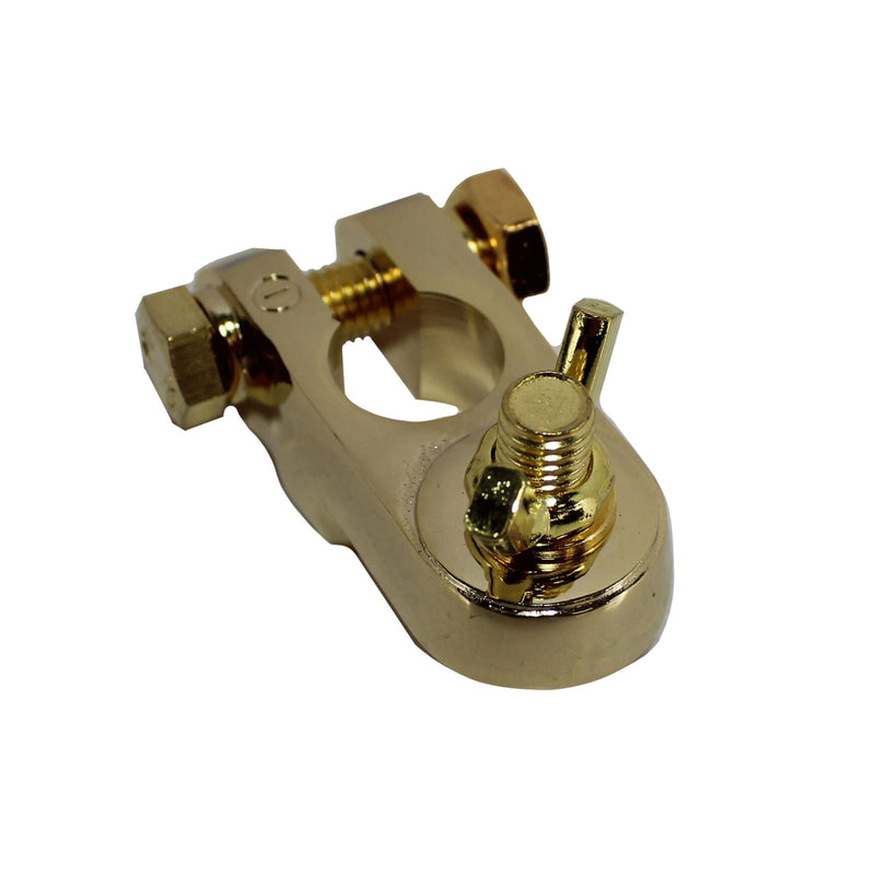 Metra Mid Series 24K Gold Plated 5/16" Bolt Positive Battery Terminal R4BTWP